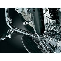 Kuryakyn 4418 Motorcycle Footpegs: Flamin' Shift Peg, Universal Fit for Shi