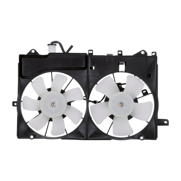 TYC 621190 Dual Radiator and Condenser Fan Assembly Fits select: 2004-2009 TOYOTA PRIUS
