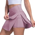 thumbnail image 5 of Ruyang Pleated Yoga Skirt for Women Anti Exposure Sports Skirt Training Fitness Quick Drying Tennis Skirt Skirt Pleated, 5 of 9