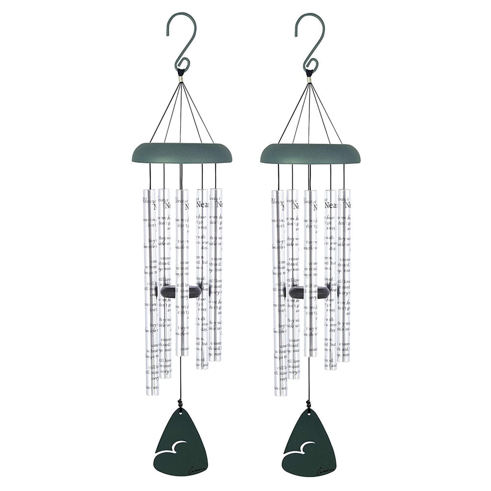 Carson Home Accents Always Near 30 Inch Memorial Wind Chime (2
