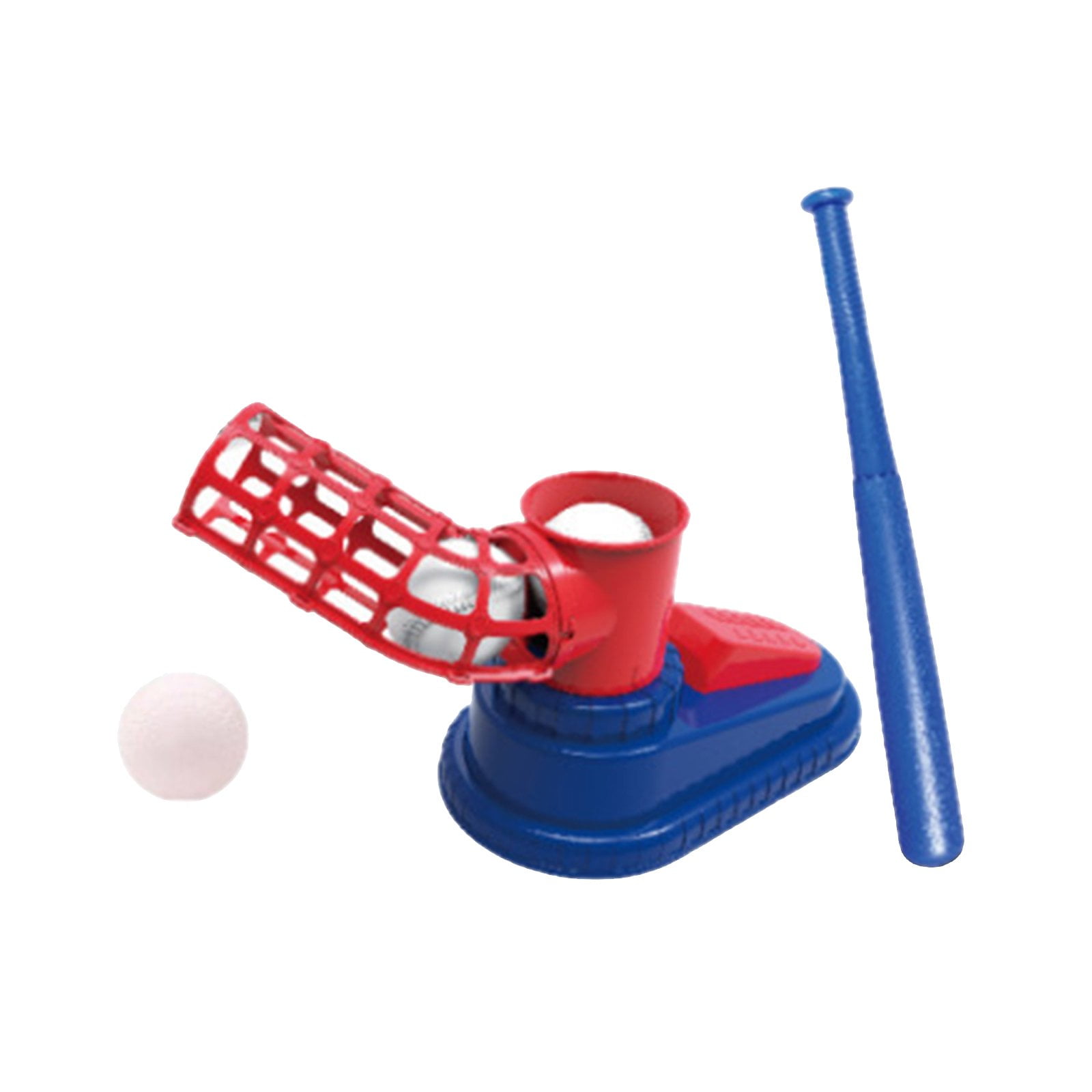 MesaSe Baseball Pitching Machine, Automatic Pitcher, Active Training Toys Set, Outdoor Sport Games, Gifts for 4-14 Years Old Kids, Boys and Girls - Foot Press Style
