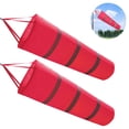 thumbnail image 2 of 2 piezas de manga de viento con reflectante, manga de viento con reflectante, manga de viento de aeropuerto con reflectante, adecuada para aeropuertos, sitios industriales, meteorología, agricultura, 2 of 8