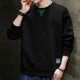 thumbnail image 3 of Sudadera con capucha de cuello redondo y cuello redondo sin capucha de estilo hip hop para hombre, ropa superior para hombre, jersey de estilo coreano, ropa de calle de lujo S Emo, 3 of 5