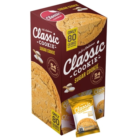 Classic Cookie® 0.75oz Soft Baked Mini Sugar Cookies, 54 Count Box