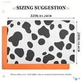 thumbnail image 6 of Yayeee Doormat for Indoor Entrance 32" x 20" Non Slippery Floor Rug, Cow Spots, 6 of 8