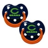 NFL Chicago Bears Glow in the Dark 2-Pack Pacifiers