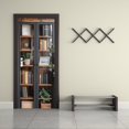 thumbnail image 4 of Door Stickers Decals 3D Bookcase Murals Vinyl Peel and Stick Wallpaper Self Adhesive Removable Decorative Wall Covers Poster 30.3" W x 78.7" H, 4 of 12