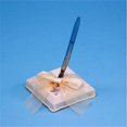 thumbnail image 1 of Grace Pen Holder in Ivory with Silver Pen, 1 of 1