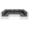 thumbnail image 2 of MRUAKA Outdoor Cushions for Patio Furniture Replacement, Patio Furniture Cushions, Deep Seat Patio Cushions, Patio Seat Cushions for Outdoor Sectional (Grey), 2 of 7