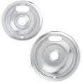 Range Kleen Chrome Drip Pans, 2 Count