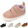 thumbnail image 4 of Akiihool Sneakers for Toddler Unisex-Child Sneakers Crib Shoes First Walking Shoes Toddler Shoes (A,4), 4 of 5