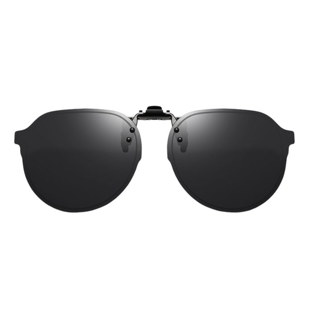 Gafas de sol polarizadas con clip que se pueden llevar sobre gafas Gafas de sol con clip reversible antirreflejos Adecuadas tanto para...