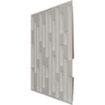 thumbnail image 4 of Ekena Millwork 19 5/8"W x 19 5/8"H Staggered Brick EnduraWall Decorative 3D Wall Panel, Universal Aged Metallic Rust (12-Pack for 32.04 Sq. Ft.), 4 of 6