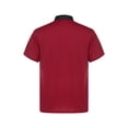 thumbnail image 6 of Doomiva Unisex Chef Coat Pressional Hotel Kitchen Chef Jacket Men Women Restaurant Canteen Working Uniform 04-Red XXL, 6 of 7