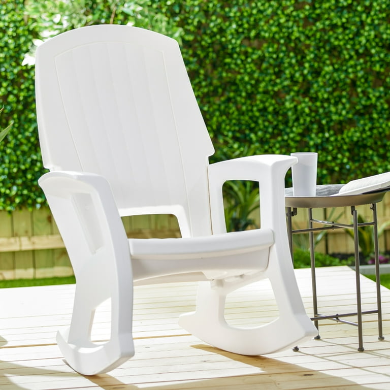 Walmart white online porch rockers