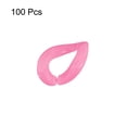 thumbnail image 3 of Unique Bargains Acrylic Link Rings, 35mm Quick Linking Clips Hooks for DIY Pink 100Pack, 3 of 5