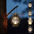 thumbnail image 1 of Fiudx Vela Electrónica con Simulación de Llama Parpadeante, Iluminación Suave, Diseño a Pilas, Elegante Minilámpara de Aceite, Decoración para Fiestas y Festivales, Navidad y Halloween, Tamaño 12,5 X, 1 of 7