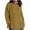 Khaki, variant on MIUOWANP Womens Sweatshirt Jacket Women's Solid Color Crew Neck Shirt Long Sleeve Casual Tops Gray S