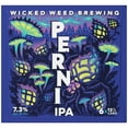 thumbnail image 7 of Wicked Weed Brewing Pernicious IPA Craft Beer, India Pale Ale, 6 Pack, 12 fl oz Aluminum Cans, 7.3% ABV, 7 of 7