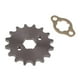 thumbnail image 5 of 1 de Repuestos de Piñón de Motor Delantero de Cadena para 420-16T-20mm, 5 of 7