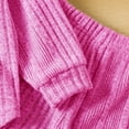 thumbnail image 7 of KYAIGUO Infant Baby Hooded Sweatshirt+ Pants 2PCS Outfit Super Comfortable Stretchy Hooded Solid Color Sweatshirt Set for Toddler Kids, 7 of 7
