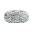 thumbnail image 4 of Hilo de lana gruesa, hilo para tejer a mano, tubo de crochet, hilo gigante, hilo de peso para bricolaje, Gris, 4 of 9