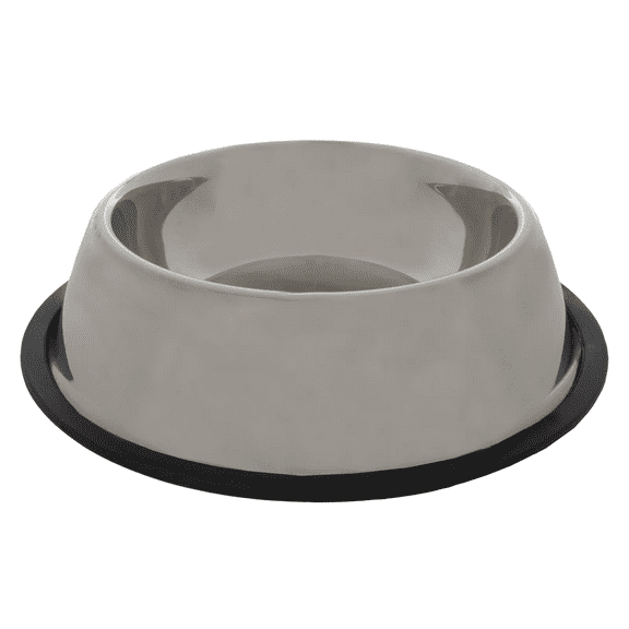 Slip-Resistant Stainless Steel Pet Bowl 8 OZ