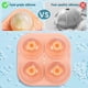 thumbnail image 4 of Molde de silicona para cubitos de hielo, forma de cubito de hielo redondo grande de 6,5 cm para cócteles, whisky, vino, frutas, puré de frutas, helado y té helado., 4 of 5