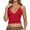 Z-Red468, variant on JIAYUE Women's Tank Tops Sleeveless V-Neck Casual Slim Fit Solid Color For Everyday Wear Summer Outfits With Jeans Skirts Comfortable Stretch Basic Trendy Female Camisole