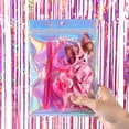thumbnail image 5 of 134 Pcs Y2K Music Party Favor Set with Friendship Bracelets Sunglasses Hair Accessories and Gift Bags, Pink Retro Celebration Supplies for Women,  Kpop Decorations for Birthday and Music Gatherings, 5 of 7