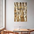thumbnail image 2 of Elephant Stock Wandering Through The Birches I Wall Art - Vertical Multi Panel Canvas - Living Room Wall Decor - Floral And Botanical Multi Panel - Brown And Gray Decor By Albena Hristova - 42" x 65", 2 of 8