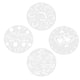 thumbnail image 1 of Naiovety Molde de espray para tartas de 4 Uds., molde de plástico para tartas de cumpleaños, decoración de varios patrones, molde de impresión de Herramientas y accesorios para hornear Naiovety HA003210-00, 1 of 6