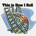 thumbnail image 3 of CafePress - How I Roll (Roller Coaster) - Kids Hooded Sweatshirt, Classic Hoodie, 3 of 4