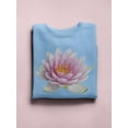 thumbnail image 3 of Lotus Flower Beautiful Design. Sweatshirt Women -Image by Shutterstock, Female Medium, 3 of 4