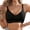 Black, variant on Comfort Bra Smooth Nylon Underwear Without Underwire Chafing Natural Shaping Invisible Smooth Bra for Women
