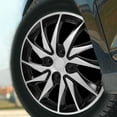 thumbnail image 2 of Miangastore Wheel Steel Cover for Car Silver Black 1Set 14 Inch, 2 of 9