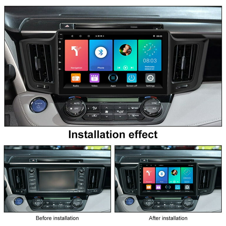 Car Stereo Apple Carplay Android Auto For Renault Clio 4 2012-2016 Plug And  Play AM/FM Car Radio Backup Camera, Steering Wheel Control 10.1 QLED 4G 8