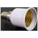thumbnail image 5 of Adaptador de 6 casquillos E14 a E26 E27 para lámpara de araña, convertidor de casquillo E14 a casquillo mediano, adaptador de base de lámpara incandescente, 5 of 8