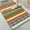 Colorful Tribal style Stripes, variant on 1pc Colorful Tribal style Stripes Bathroom Rug Bathroom Decor and Accessories- Durable,Anti Slip,And Quick Drying,Suitable For Indoor/outdoor Use - Perfect For Bathrooms,Bedrooms,Kitchens