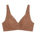 thumbnail image 4 of WAYUTE Bras for Women Unlined Comfort Full Cigure Lace Print Wireless Bra for Seamless Fit Soft Interior and Breathable Support, 4 of 4