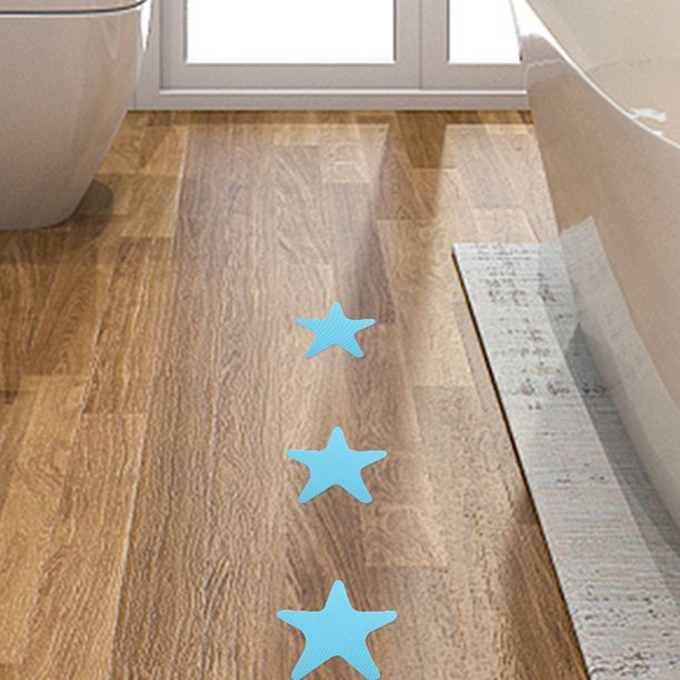 UPOUART 40Ud Stickers Antideslizantes Para De Ducha En Azul Material Resistente Y Fácil De