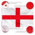 thumbnail image 5 of England English Flag 3x5 Outdoor, Double Sided Heavy Duty 210D Nylon St. George's Flag English National Country Flags, 5 of 6