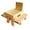 A, variant on Squirrel Feeder Table Wooden Squirrel Picnic for Bench Durable Weatherproof Squirrel Feeding Station with Solid Structur