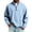 Light Blue,#012, variant on Quarter Zip Sweatshirt for Men Waffle Knitted Pullover Casual Long Sleeve Lapel Polo Sweatshirts Fall Winter Jackets,2XL