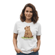 thumbnail image 1 of Playera Blanca Estampada Capibara Te Quiero Mamá, 1 of 4