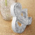 thumbnail image 3 of BalsaCircle Silver Mr & Mrs Glittered Wooden Freestanding Wedding Table Display Signs Set Party Decorations, 3 of 5