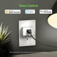 thumbnail image 3 of Wemo Smart Plug Simple Setup Smart Outlet for Smart Home, Control Lights and Devices Remotely Works w/Alexa, Google Assistant, Apple HomeKitPack of 1, 3 of 7