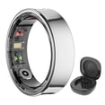 thumbnail image 1 of Monitor Temperatura Corporal Y Sueño Rastreador Aptitud Física R09 Ring Contrería Cardíaca Oxígeno Monitoreo Del Con Estuche Carga para Hombres Mujeres El, 1 of 9