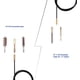 thumbnail image 5 of Kit de limpieza de armas de 19 piezas, kit de limpieza de rifles .17 .22/ .223/5.56MM .243 .280 .30 .357/9MM .40 .45 12GA, kit de servicio de limpieza de armas con cepillo y estuche con cremallera, 5 of 5