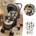 thumbnail image 2 of Cartoon Stroller Liner Pad Universal High Chair Cushion Breathable Carriage Seat Insert Soft Support Mat for Daily Walk Outdoor Camping and Road Trip Travel, 2 of 6